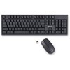 Verbatim Keyboard/Mouse, Wireless, w/Nano Receiver, Hot Keys, BK VER70724